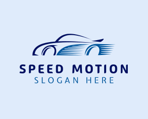 Fast Sports Car Drive logo design