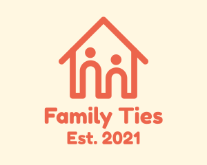 Orange Family House logo design