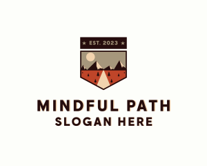 Pathway Mountain Road logo design