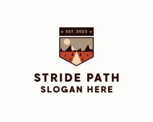 Pathway Mountain Road logo design