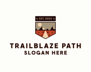 Pathway Mountain Road logo design