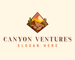 Mountain Desert Dunes logo design