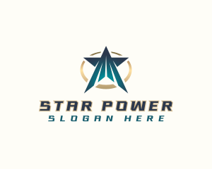 Cosmic Star Galaxy  logo design