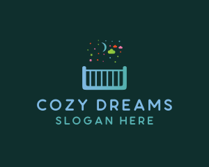 Moon Dream Crib logo design