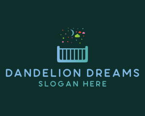 Moon Dream Crib logo design