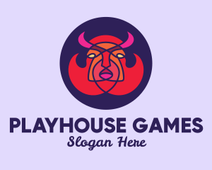 Evil Game Character  logo design