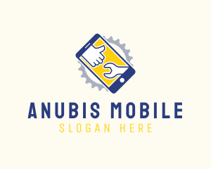 Cogs Phone Repair  logo design