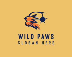 Animal Football Soccer logo