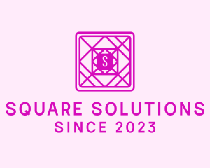 Square Diamond Agency logo design