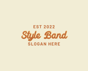 Retro Style Brand logo design