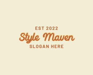 Retro Style Brand logo design