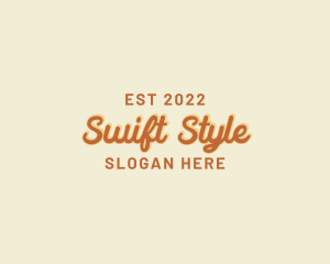 Retro Style Brand logo design