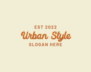 Retro Style Brand logo design