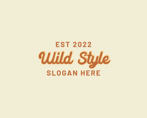 Retro Style Brand logo design