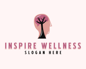 Head Counseling Wellness logo design