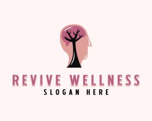 Head Counseling Wellness logo design