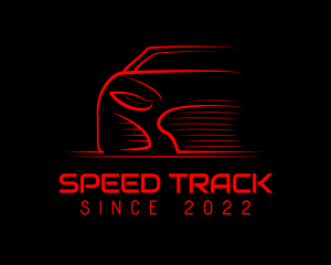 Sports Racing Car Mechanic logo design