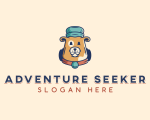 Bear Camper Adventure logo design