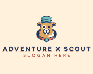 Bear Camper Adventure logo design