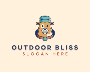 Bear Camper Adventure logo design