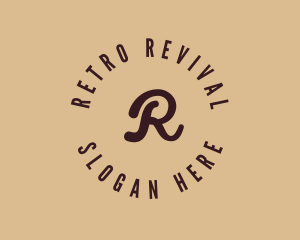 Business Firm Retro logo design