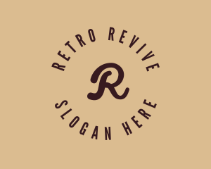 Business Firm Retro logo design