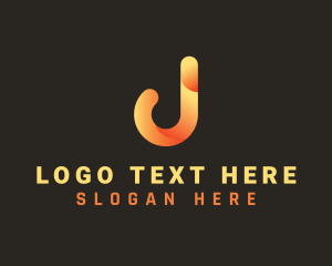 Designer Agency Letter J logo