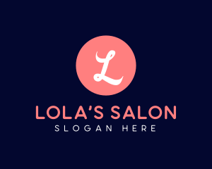 Salon Cosmetics Boutique logo design