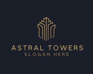 Building Skyscraper Tower logo