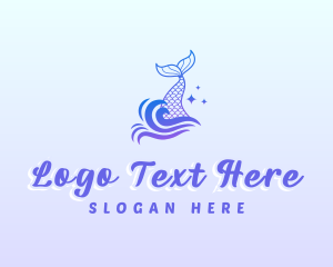 Mystical Mermaid Tail logo