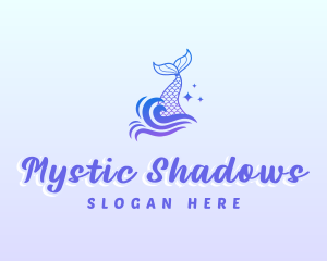 Mystical Mermaid Tail logo design