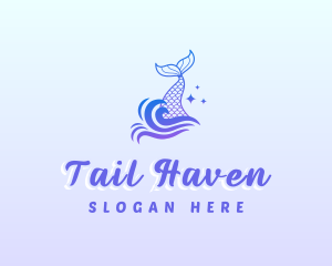 Mystical Mermaid Tail logo