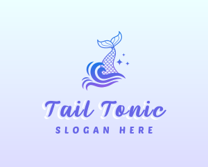 Mystical Mermaid Tail logo