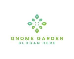 Herbal Garden Leaves logo design