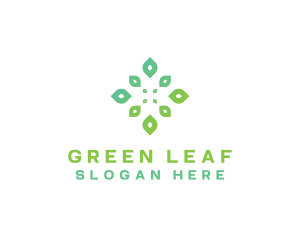 Herbal Garden Leaves logo