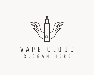 Vape Pod Wings logo design