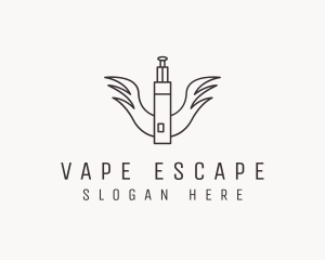 Vape Pod Wings logo design