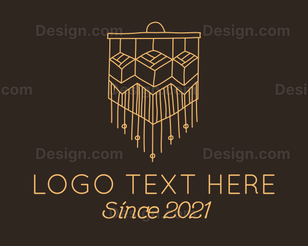 Macrame Decor Handcraft Logo