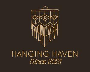 Macrame Decor Handcraft logo design