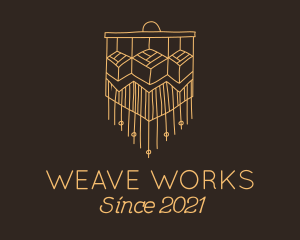 Macrame Decor Handcraft logo design