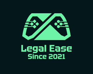 Green Cyber Gamepad logo