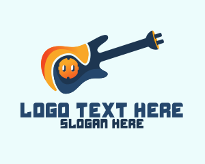 Chord - Guitar Socket & Plug logo design