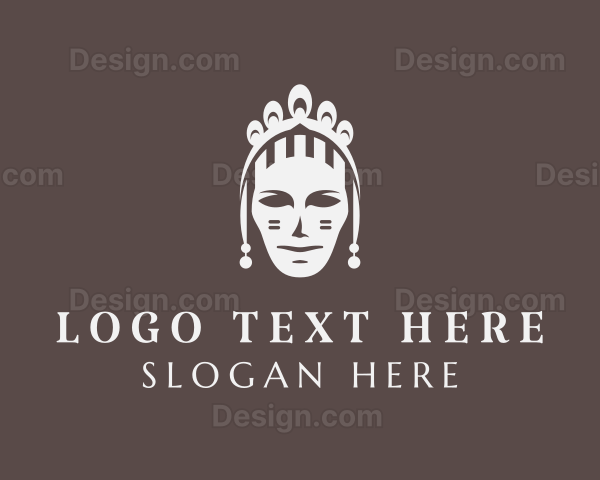 Elegant Queen Tiara Logo