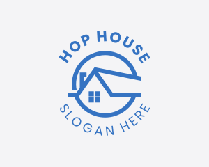 House Roof Renovation logo design