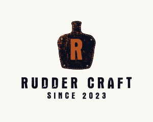 Rusty Bottle Tavern logo design