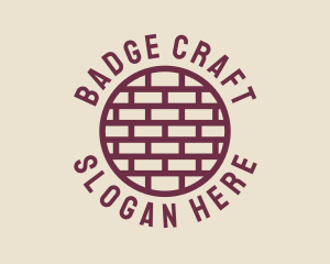 Brick Wall Badge logo