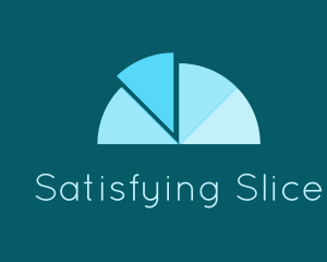 Blue Pie Chart logo