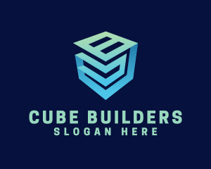 Abstract Generic Cube  logo design