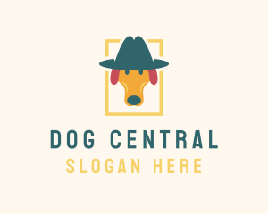 Dog Pet Hat logo design