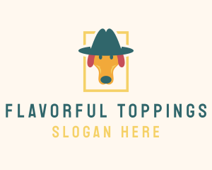 Dog Pet Hat logo design